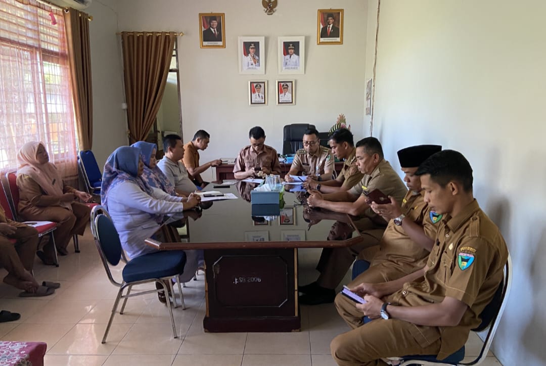 Jelang HUT RI 2026, Kecamatan Linggo Sari Baganti Matangkan Persiapan Sunatan Massal untuk Masyarakat